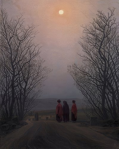 Ostermorgen. Um 1828-35 von Caspar David Friedrich