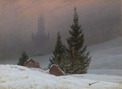 Winterlandschaft, ca. 1811 von Caspar David Friedrich