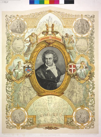 Ludwig van Beethoven von Casper Johann Nepomuk Scheuren