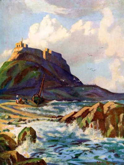 Lindisfarne, Northumberland, 1924-1926 von Catharine Chamney