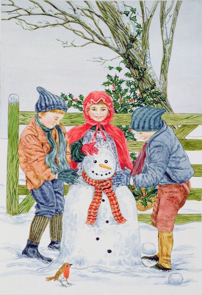 Einen Schneemann bauen von Catherine Bradbury