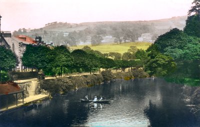 Der Fluss Derwent bei Matlock, Derbyshire, 1926 von Cavenders Ltd