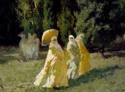 Die Favoriten im Park von Cesare Biseo