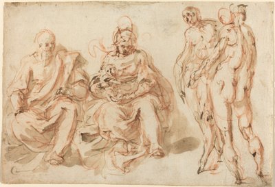 Die Anbetung der Hirten von Cesare Pollini
