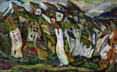 Häuser, 1919-22 von Chaim Soutine