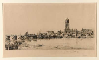 Deventer (Hafenszene) von Charles A. Platt
