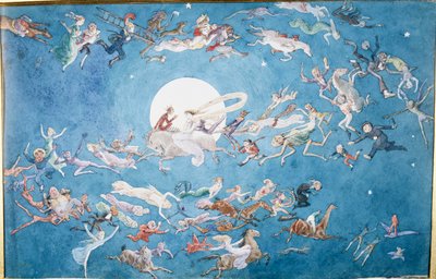Ein Tanz um den Mond von Charles Altamont Doyle