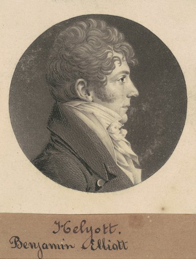 Benjamin Elliott von Charles B. J. Févret de Saint Mémin