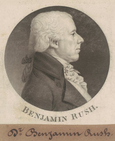 Benjamin Rush von Charles B. J. Févret de Saint Mémin
