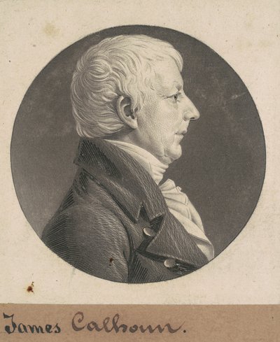 James Calhoun von Charles B. J. Févret de Saint Mémin