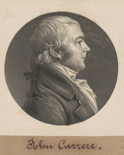 John Carrere von Charles B. J. Févret de Saint Mémin