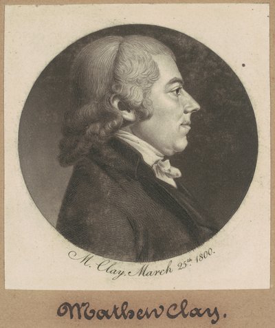Matthew Clay von Charles B. J. Févret de Saint Mémin