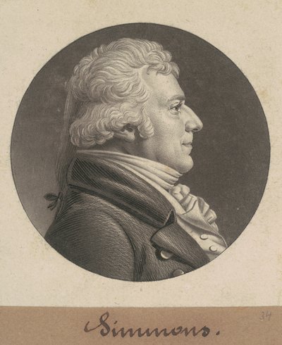 Simmons von Charles B. J. Févret de Saint Mémin