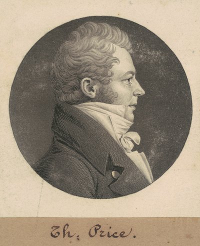 Thomas Price von Charles B. J. Févret de Saint Mémin