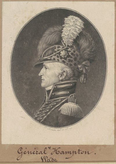 Wade Hampton von Charles B. J. Févret de Saint Mémin