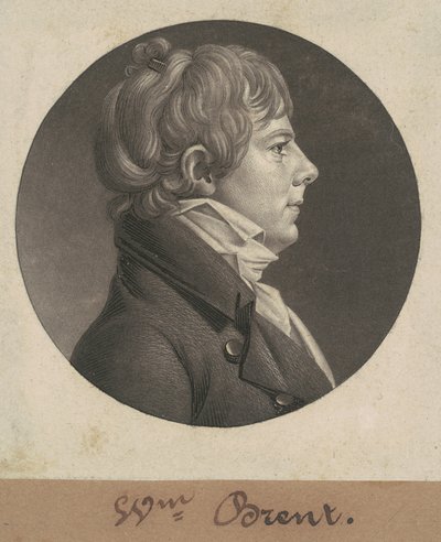 William Brent von Charles B. J. Févret de Saint Mémin