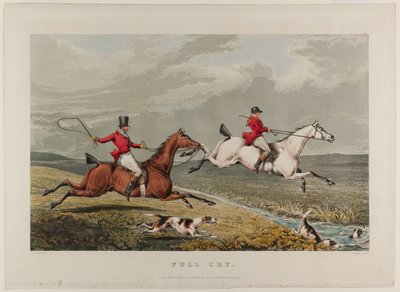 Vollständiger Schrei, vom Fuchsjagd von Charles Bentley