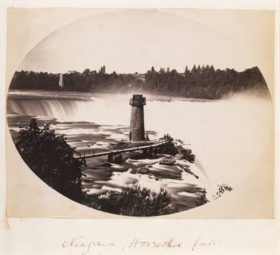 Niagara, Hufeisenfälle und Terrapin Tower von Charles Bierstadt