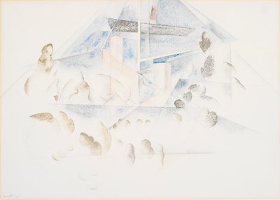 Bermuda, Masten und Laub von Charles Demuth