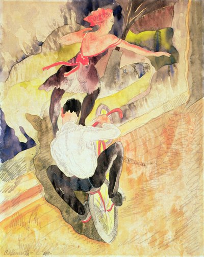 Fahrradakrobaten von Charles Demuth