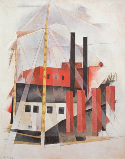 Urlaub der Klavierträger, 1919 von Charles Demuth