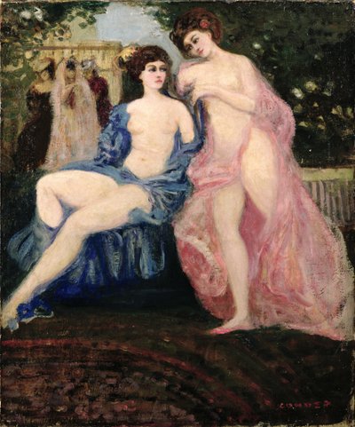 Zwei Frauen von Charles Edward Conder