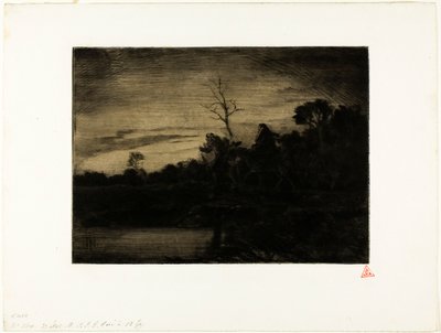 Die Flucht nach Ägypten von Charles Emile Jacque