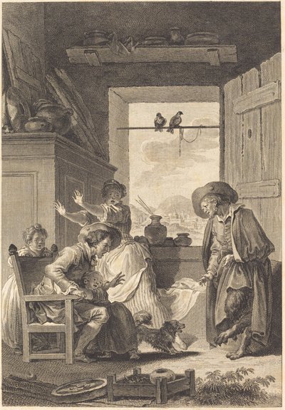 Belphegor von Charles Emmanuel Patas and Antoine Jean Duclos after Jean Honoré Fragonard