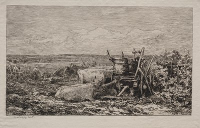 Die Weinlese von Charles Francois Daubigny