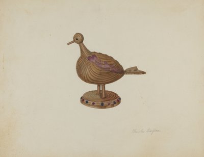 Pa. Deutscher Spielzeugvogel von Charles Garjian