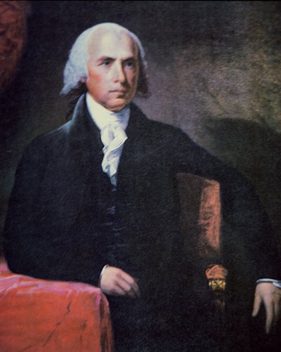 James Madison (1751-1836) von Charles Gilbert Stuart
