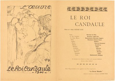 König Kandaules von Charles Guerin