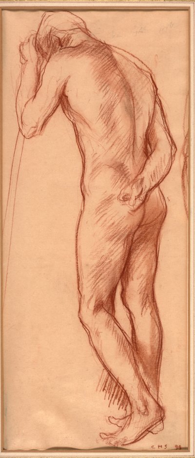Männlicher Akt von Charles Haslewood Shannon