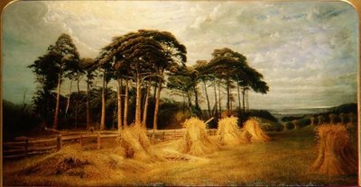 Garben nach der Ernte von Charles Henry Passey