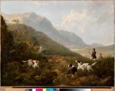 Moorhuhnjagd in den Highlands von Charles Henry Schwanfelder