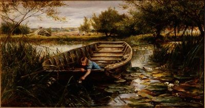 Seerosen pflücken von Charles James Lewis