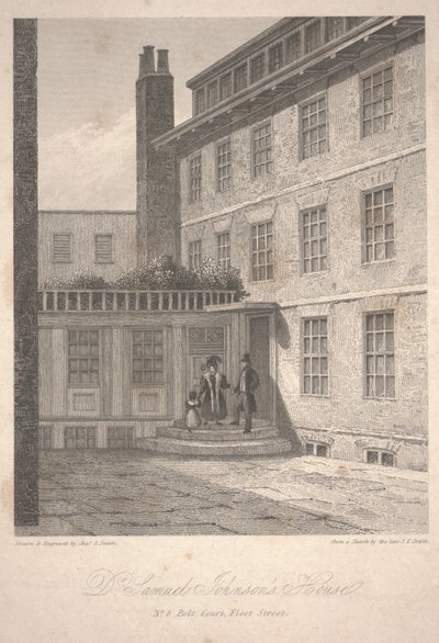 Haus von Dr. Samuel Johnson von Charles John Smith