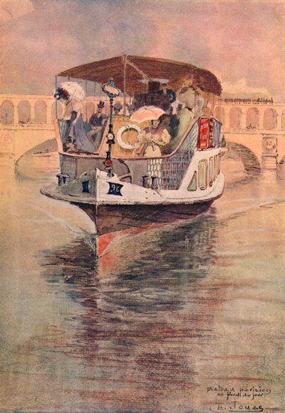 Bateau-Parisien am Point du Jour von Charles Jouas