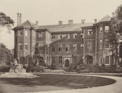 Ham House, Petersham, die Eingangsfront von Charles Latham