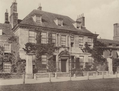 Haus in der Close, Salisbury von Charles Latham