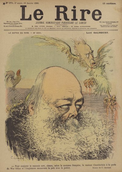 Illustration für Le Rire von Charles Leandre