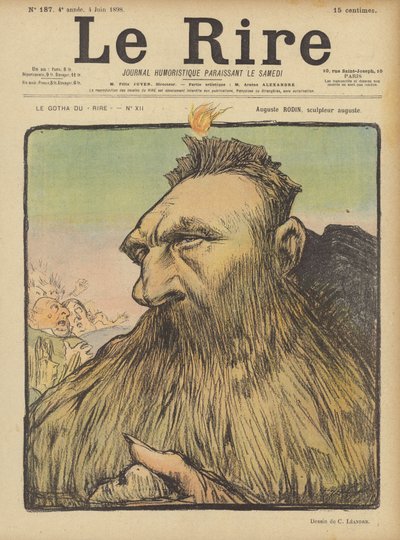 Illustration für Le Rire von Charles Leandre