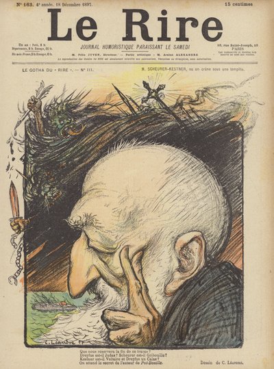 Illustration für Le Rire von Charles Leandre