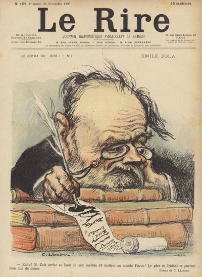 Illustration für Le Rire von Charles Leandre