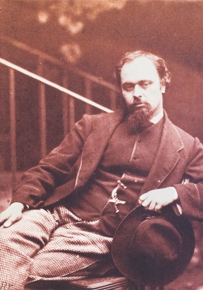 Dante Gabriel Rossetti von Charles Lutwidge (1832 98) Dodgson