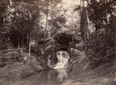 Grotte im Bois de Boulogne von Charles Marville