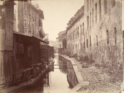 La Bièvre, ca. 1865 von Charles Marville