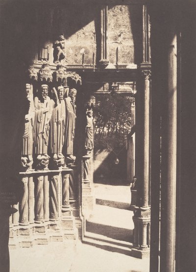 [Südportal, Kathedrale von Chartres], 1854 von Charles Marville