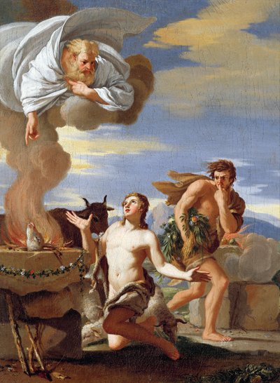 Das Opfer Abels von Charles Mellin