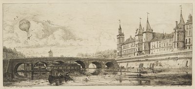 Le Pont-Au-Change von Charles Meryon